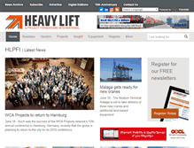 Tablet Screenshot of heavyliftpfi.com